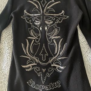 Women’s 100% cashmere sweater blouse long sleeve size XS